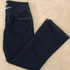 Dark Rinse Maternity Jeans